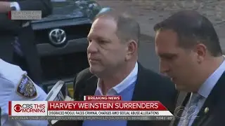 Harvey Weinstein Surrenders To Face Charges Amid Sex Abuse Probe