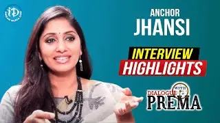 Anchor Jhansi Exclusive Interview Highlights | Dialogue With Prema | iDream Telugu Movies