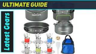 MEETSUN Camping Cookware Set: The Ultimate Outdoor Kitchen!