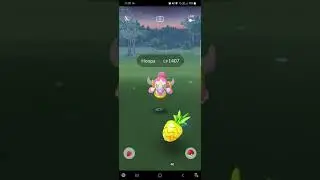 Hoopa Caught in Pok&eacute;mon Go from special research task | Pok&eacute;mon go #Hoopa #Shorts