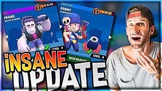 INSANE *new* UPDATE - Brawl Stars - TWO NEW BRAWLERS!!
