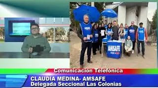 COM  TELEF  CLAUDIA MEDINA  AMSAFE LAS COLONIAS