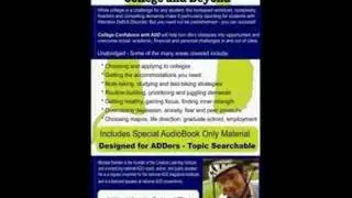 College Confidence with ADD - Pre-Intro - Michael Sandler