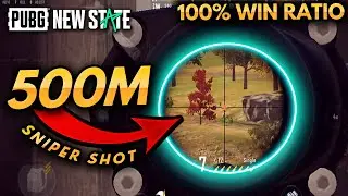 MASTER OF AWM SNIPING 🔥| PUBG NEW STATE (SOLO vs SQUADS)