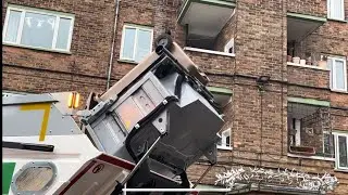 BRAND NEW TRUCK! (And service) Isuzu-Terberg Orus refuse truck on food waste, JTV