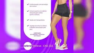 Review: Short Selene Levanta Bumbum Sem Costura Sem Transpar&ecirc;ncia