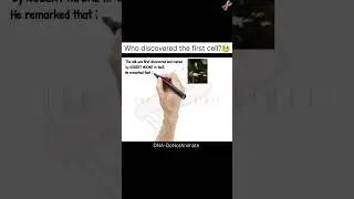 Who discovered the first cell?