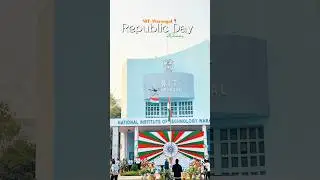 Republic Day 🇮🇳 #nitwarangal #nit #republicday #college #shorts #jee #viral #students #india #yt