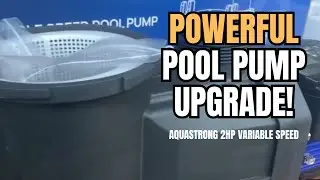 Could this 2hp Variable Speed Pool Pump Be The Way To Go? AquaStrong Unboxing!