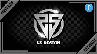TUTORIAL LOGO MONOGRAM INITIAL SS DI PIXELLAB ANDROID