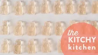 Ros&eacute; + Champagne Gummy Bears // The Kitchy Kitchen