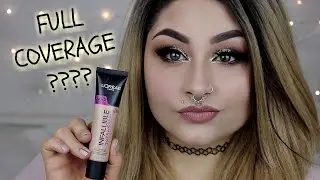 Первые впечатления | Loreal Paris Infallible Total Cover 24-часовая тональная основа | Аптека с полным покрытием