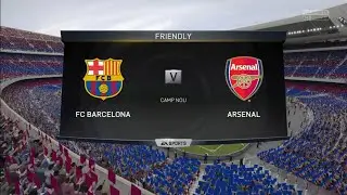Barcelona vs Arsenal | FIFA 15 PS4 Gameplay