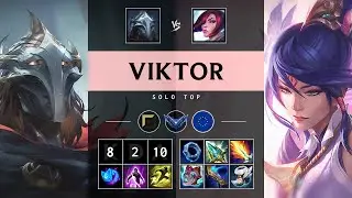Viktor Top vs Fiora - EUW Diamond Patch 25.14