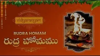 SRI RUDRA HOMAM || VIDYARANYAM || #vedapatashala #goshala #jaisriram