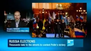Vladimir Putin faces protests, election monitors' criticism