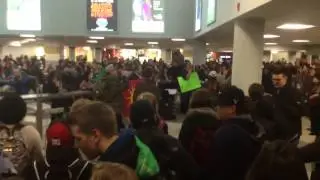 Flash mob round dance UofS 01/07/2013