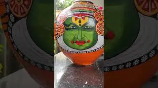 Mural Painting on Pot. #mural #muralpainting  #muralpaintings  #art  #artist
