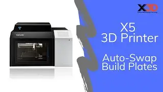 UP X5 3D Printer | เครื่องพิมพ์ 3 มิติสลับฐานพิมพ์อัตโนมัติ