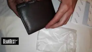 Bogesi Open Zipper Faux Leather Wallet GEARBEST
