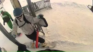 Случай на креселке (Ski lift mishap)