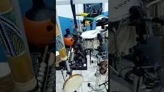 Meu Set de Percuss&atilde;o 🎶🎵🪘🙌🙏