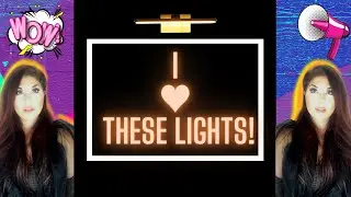 I Love My Battery Operated Picture Lights!  No Wires Needed! Picture Light Ideas 💡