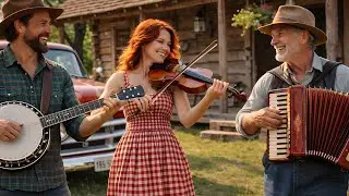 Happy Trails 🍃 Traditional Bluegrass Banjo & Fiddle Music