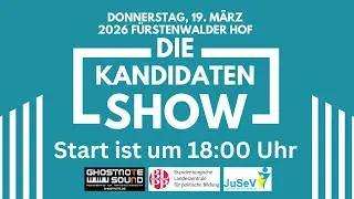 Die Kandidaten-Show zur Bürgermeister_innenwahl der Stadt Fürstenwalde