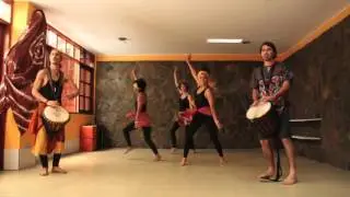 Afro Mandinka presenta Kuku : Danza y percusión (Lima,Perú)