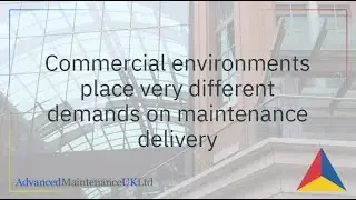 Commercial Maintenance & Compliance | Reliable, Responsive Support for Live Environments