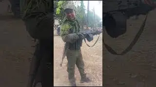 Meitei's Millitants with allegedly looted Weapons #Manipur