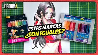 COMO DIBUJAR A BOA HANCOCK CON COLORES ARTESCO Y PRISMACOLOR JUNIOR | ELGORRAZ