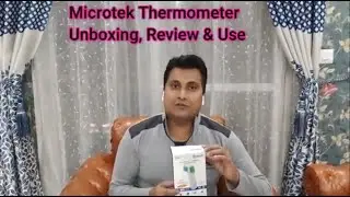 Microtek Thermometer Unboxing, Review & Use | Non contact Infrared thermometer #qualitygurujii