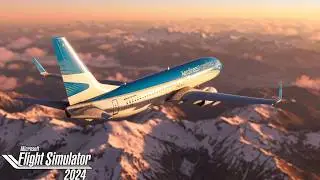 MSFS 2024 | 4K ULTRA Realistic Full Flight | Buenos Aires - Santiago