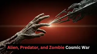 🔥 Alien vs Predator vs Zombie: The Ultimate Cosmic War | Sci-Fi Horror Action Story 🔥|Sci-Fi-HiTales