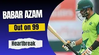 Babar Azam heartbreak ||  Babar azam and nervous ninetees ||5 out of Babar azam in 90s