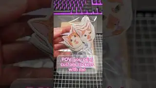 My custom sticker printing service