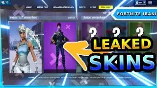 New Leaked Skins!! Frozen Renegade Raider - فورتنایت فارسی