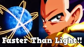 Dragon Ball Characters Faster Than the Speed of Light?