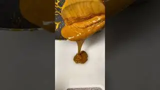 Sugar and baking soda make squid game candy!