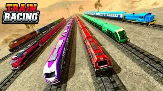 New Train Racing Game 2021 - Offline Train Games 3D (Android,iOS) Gameplay part 1