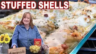 Курица с начинкой. Фаршированные ракушки. Идея для быстрого и простого блюда.