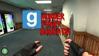 Gmod Murder Funny moments(Sidey says, Shoot him, Fail shot and more!)