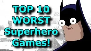 TOP 10 WORST Superhero Games!
