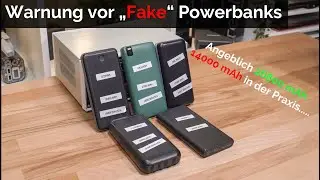 WARNUNG vor angeblichen 26800 mAh Powerbanks, viel fragwürdiges im Umlauf!