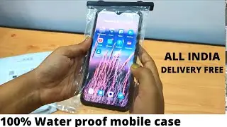 Water Proof Mobile Case Review | Water Proof Case Cover BOBO IPX8 | How To Make Mobile Water Proof