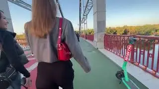 Пешеходный мост. Киев. 2025