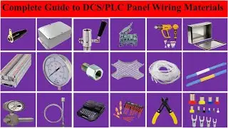 Complete Guide to DCS/PLC Panel Wiring Materials | Explained with Pictures One by One | Indurstrial