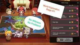 World Exploration stage 9 No Witness No Problem // Guardian Tales